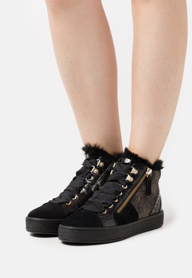 Gabor Noir | Baskets Montantes Exclusives Femmes